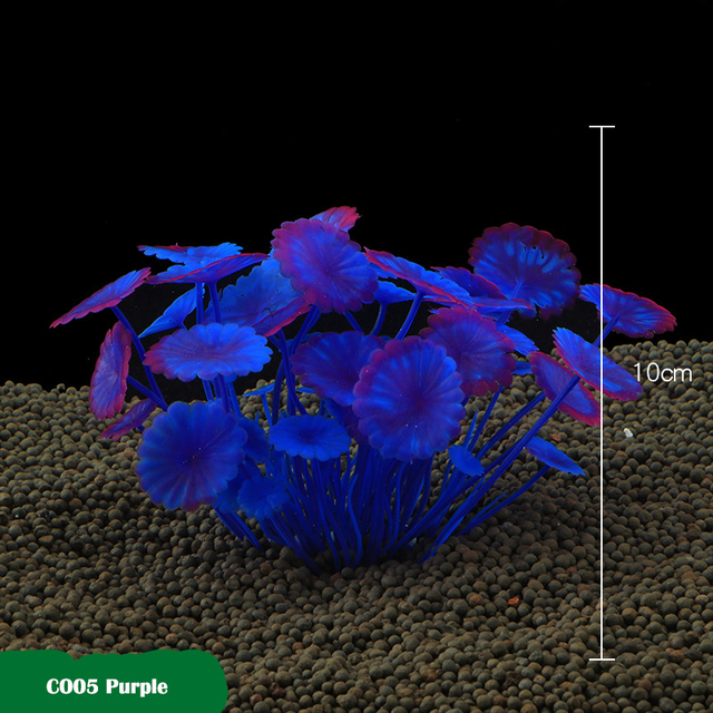 Akcesoria do akwarium: dekoracyjna symulacja rośliny wodne, plastikowe ozdoby krajobrazu - Wianko - 24