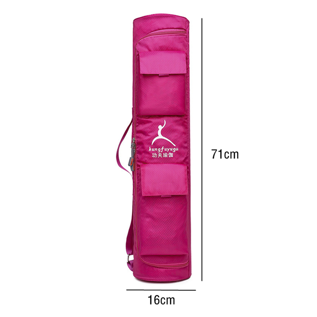 Wodoodporna torba do noszenia maty jogi z paskiem na ramię - Wianko - 1