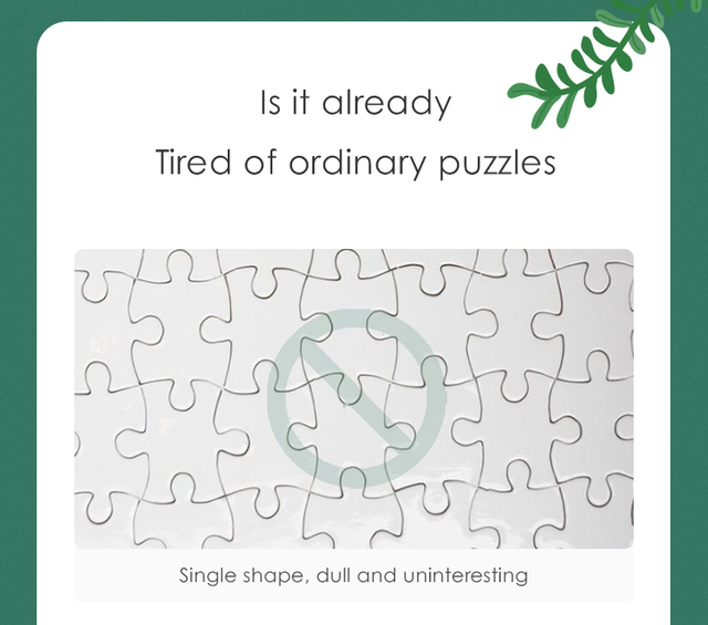 Drewniane Puzzle Jigsaw Wyspa Życia - Nieregularne i Trudne do Rozwiązania - Zabawka dla Dzieci i Dorosłych - Wianko - 2