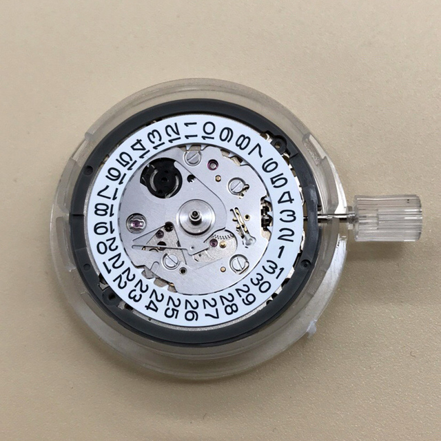 Japoński zegarek mechaniczny Seiko NH35 NH36 z 24 klejnotami i białą datą - Wianko - 2