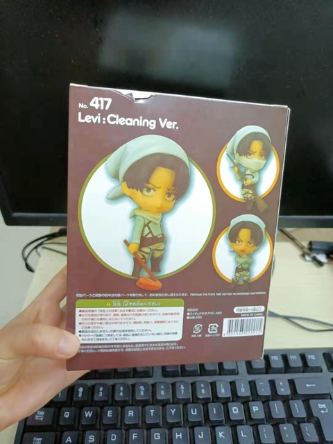 Figurka akcji Eren Yeager GSC375 - Attack on Titan Levi Cleaning Ver - Wianko - 12