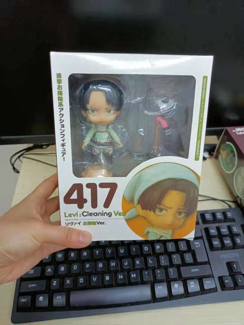 Figurka akcji Eren Yeager GSC375 - Attack on Titan Levi Cleaning Ver - Wianko - 13