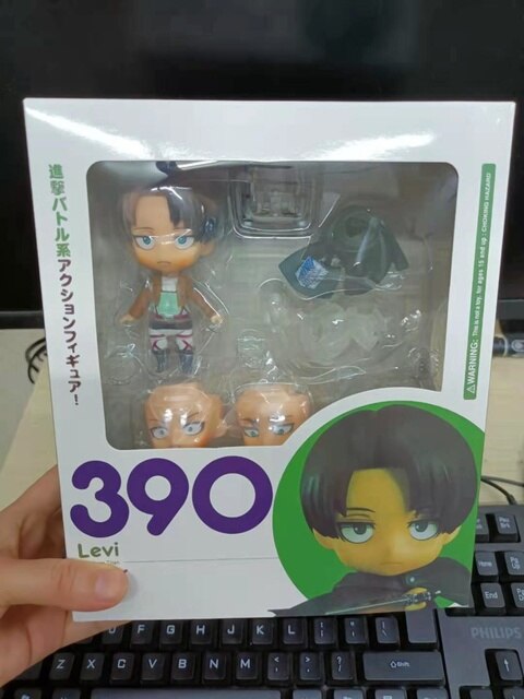 Figurka akcji Eren Yeager GSC375 - Attack on Titan Levi Cleaning Ver - Wianko - 7