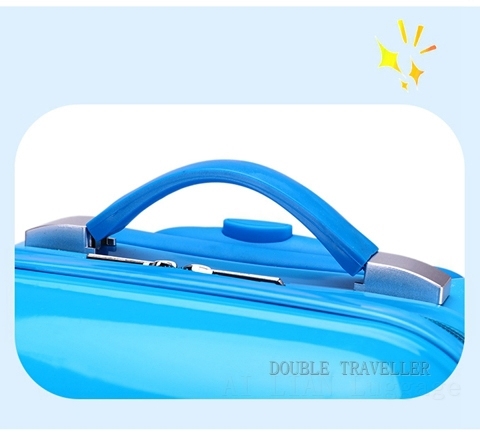 2021 Nowa walizka na kółkach dla dzieci z kreskówek, 16-18 calowa kabina - Wianko - 7