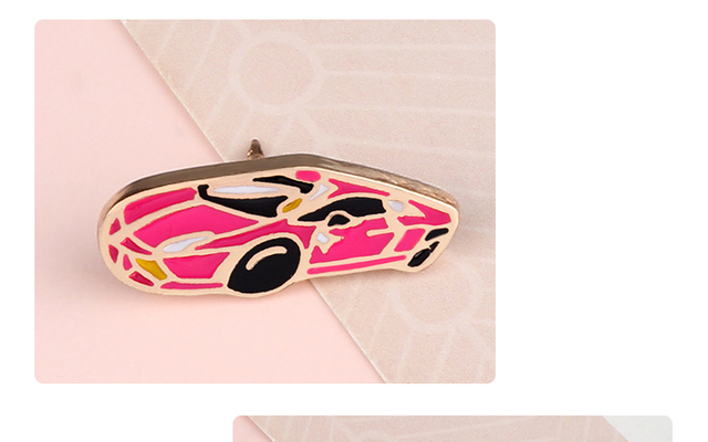 Broszka Cardcaptor Sakura - magiczna książka, różdżka, Lapel emalia, różowy samochód z różą, kwiatowa torba, klasyczna animacja, biżuteria prezent - Wianko - 7
