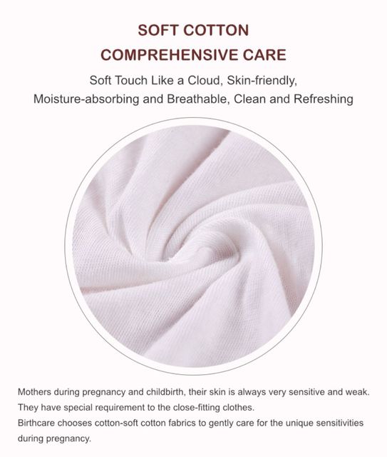 Łagodne jednorazowe kalesony ciążowe z czystej bawełny, indywidualnie pakowane - Wianko - 11