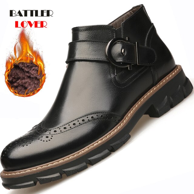 Eleganckie męskie buty wizytowe oxford slip-on czarne - Wianko - 123