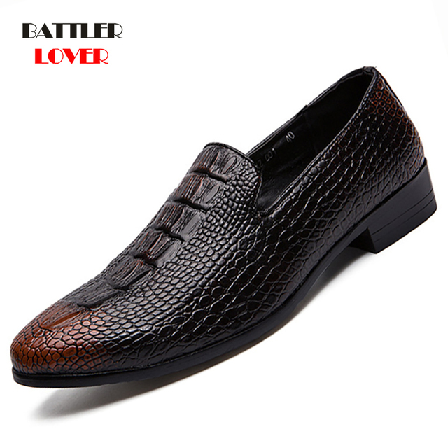 Eleganckie męskie buty wizytowe oxford slip-on czarne - Wianko - 54