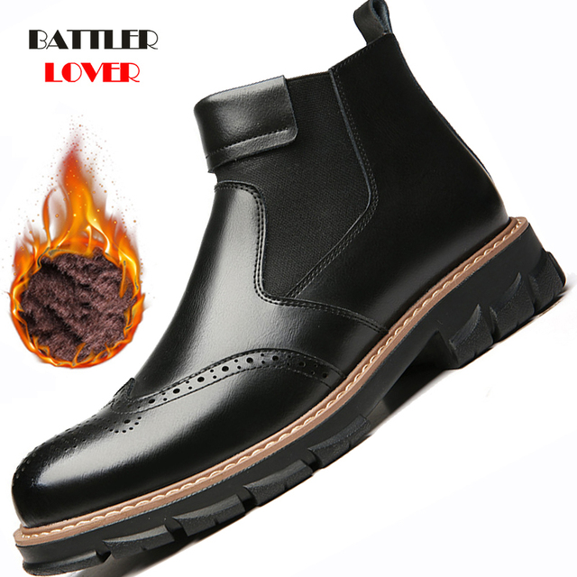 Eleganckie męskie buty wizytowe oxford slip-on czarne - Wianko - 122