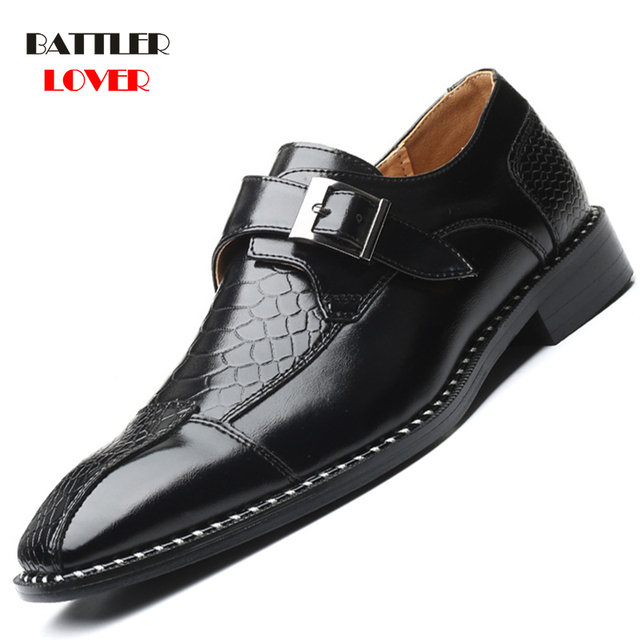 Eleganckie męskie buty wizytowe oxford slip-on czarne - Wianko - 11