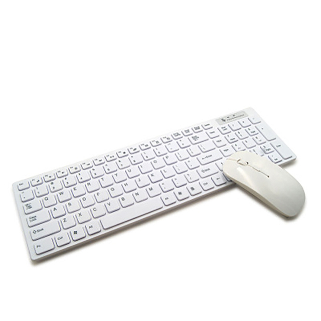 Zestaw bezprzewodowej klawiatury i myszy POHIKS 2.4GHz - ultra-cienki design, ergonomiczna konstrukcja - PC/Laptop - Wianko - 7