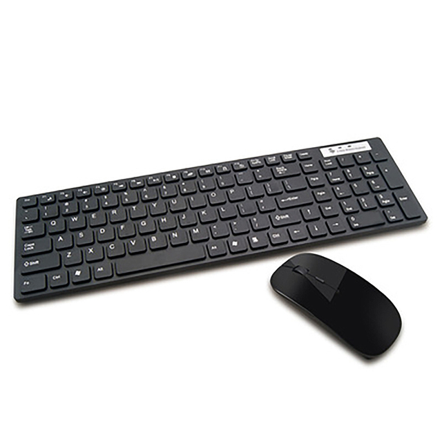 Zestaw bezprzewodowej klawiatury i myszy POHIKS 2.4GHz - ultra-cienki design, ergonomiczna konstrukcja - PC/Laptop - Wianko - 4