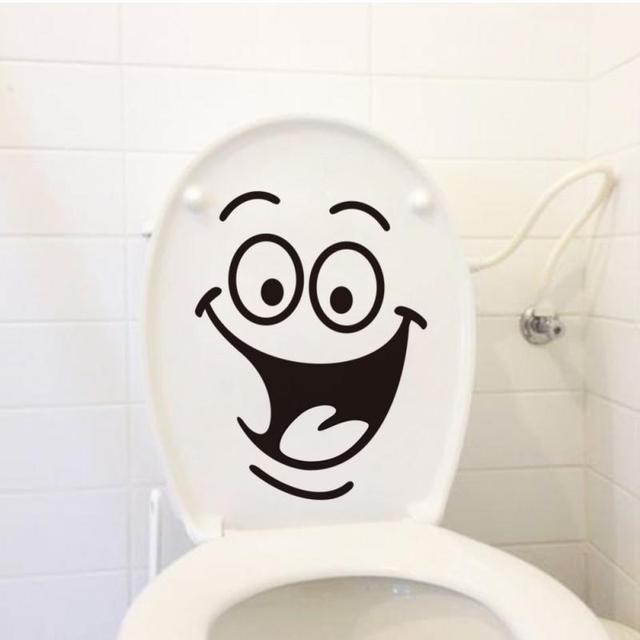 Funny Smile 3D naklejki ścienne na toaletę – wytrzymałe, wodoodporne i dekoracyjne! - Wianko - 18