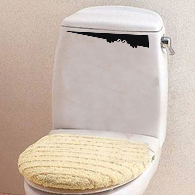 Funny Smile 3D naklejki ścienne na toaletę – wytrzymałe, wodoodporne i dekoracyjne! - Wianko - 5