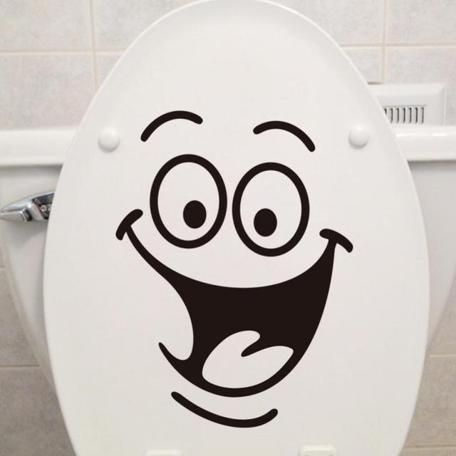 Funny Smile 3D naklejki ścienne na toaletę – wytrzymałe, wodoodporne i dekoracyjne! - Wianko - 15