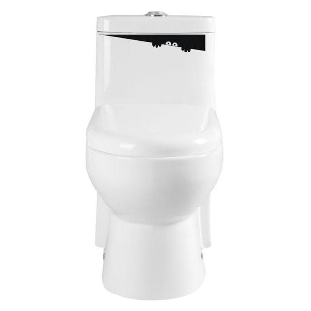Funny Smile 3D naklejki ścienne na toaletę – wytrzymałe, wodoodporne i dekoracyjne! - Wianko - 17