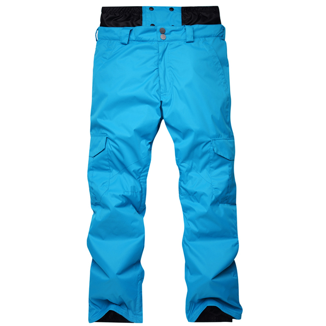 Męskie spodnie narciarskie zimowe, wodoodporne, w kamuflażu, z kieszenią na suwak - Wianko - 52