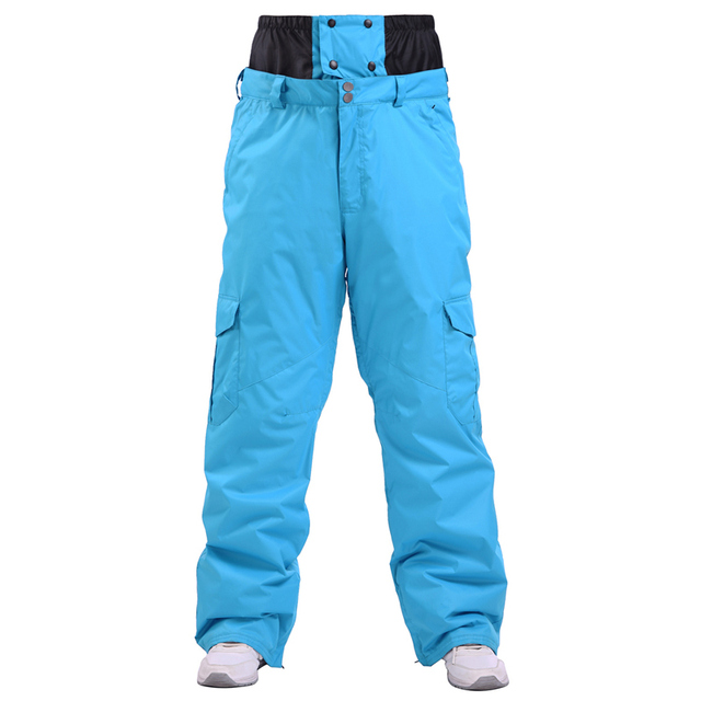 Męskie spodnie narciarskie zimowe, wodoodporne, w kamuflażu, z kieszenią na suwak - Wianko - 43