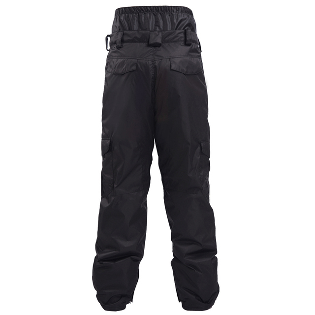 Męskie spodnie narciarskie zimowe, wodoodporne, w kamuflażu, z kieszenią na suwak - Wianko - 30