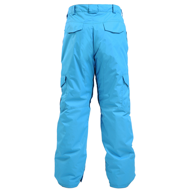 Męskie spodnie narciarskie zimowe, wodoodporne, w kamuflażu, z kieszenią na suwak - Wianko - 42