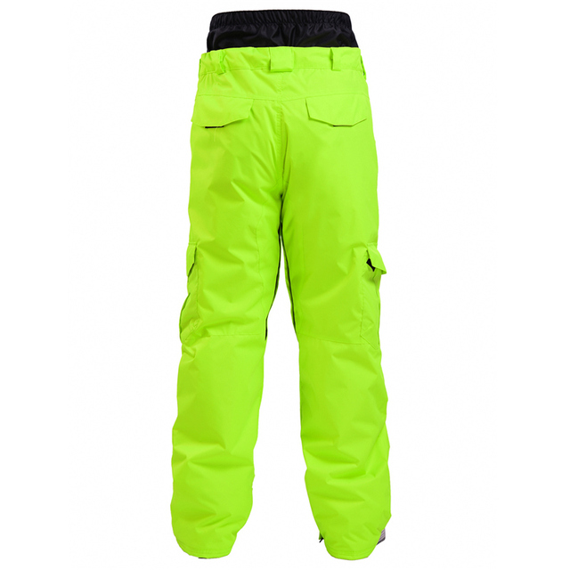 Męskie spodnie narciarskie zimowe, wodoodporne, w kamuflażu, z kieszenią na suwak - Wianko - 38