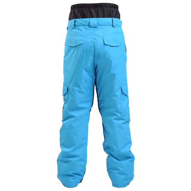 Męskie spodnie narciarskie zimowe, wodoodporne, w kamuflażu, z kieszenią na suwak - Wianko - 44
