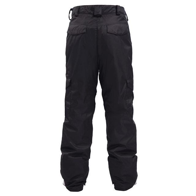 Męskie spodnie narciarskie zimowe, wodoodporne, w kamuflażu, z kieszenią na suwak - Wianko - 32