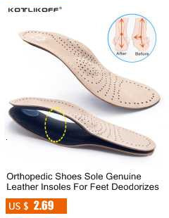 Wkładki ortopedyczne Orthotic - wysokie, wspierające łuk stopy, łagodzące ciężkie płaskostopie i koślawe stopy, z wygodną wkładką sportową - Wianko - 85