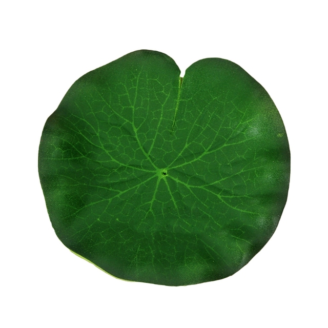 Lotus sztuczny, pływający staw z funkcją wody - 4 paczki, 4 rozmiary liści lotosu - Wianko - 7