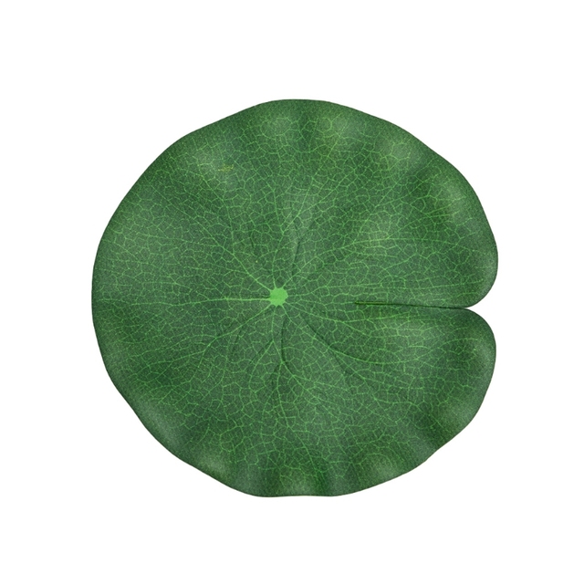 Lotus sztuczny, pływający staw z funkcją wody - 4 paczki, 4 rozmiary liści lotosu - Wianko - 3