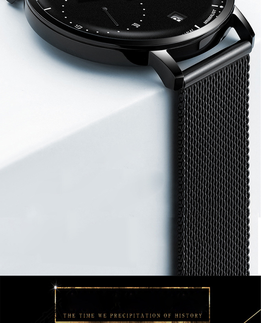 Pasek zegarka Milanese Loop PEIYI - 18mm, 20mm, 22mm - stal nierdzewna, metalowa klamra - Wianko - 2