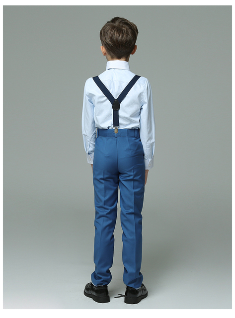Formalny garnitur chłopięcy - mundurek szkolny, blazer, garnitury ślubne, smokingi, bal, taniec - Wianko - 29