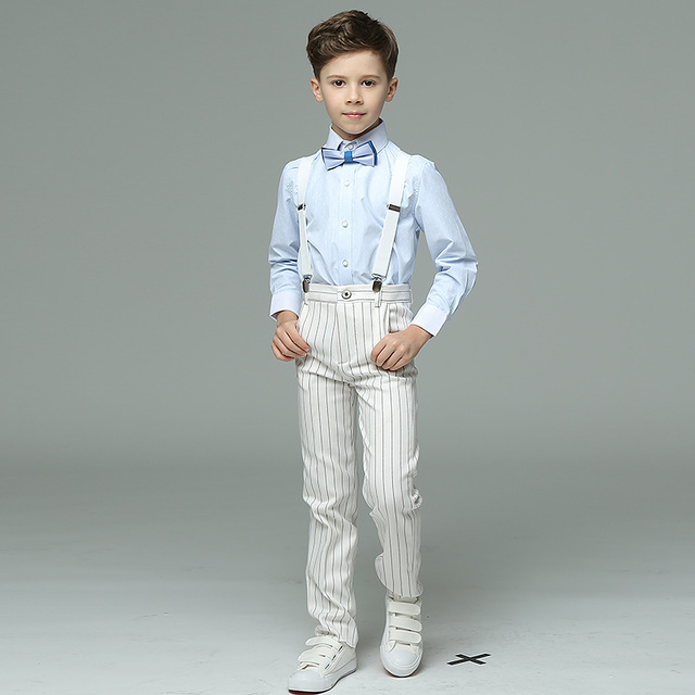 Formalny garnitur chłopięcy - mundurek szkolny, blazer, garnitury ślubne, smokingi, bal, taniec - Wianko - 7