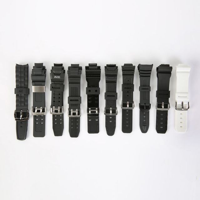 Silikonowe gumowe opaski z wymiennymi paskami do zegarka elektronicznego - damskie i męskie - Wianko - 1