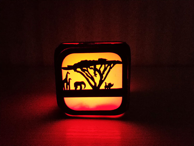 Budzik 3D z lampką nocną i zegarem elektronicznym Las Król Lew do pokoju dziecięcego i sypialni - Wianko - 4