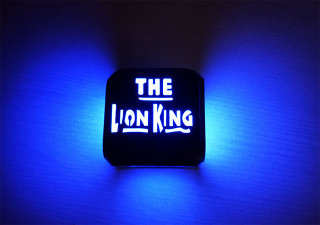 Budzik 3D z lampką nocną i zegarem elektronicznym Las Król Lew do pokoju dziecięcego i sypialni - Wianko - 6