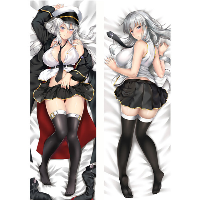 Poszewka na poduszkę 3D Azur Lane Dakimakura Case z motywem postaci z gry - Wianko - 3