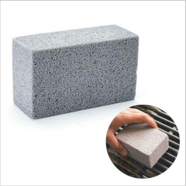 Blok do czyszczenia grilla z cegły - stojaki do kamienia, narzędzia do grillowania - Wianko - 3