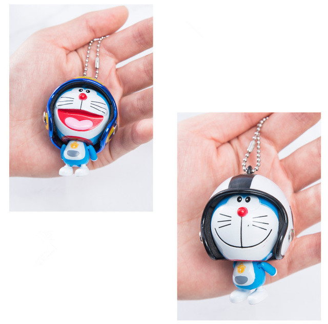 Brelok Piękny Zwierząt Doraemo - Doraemon Figurka Kask Dzwon dla Dzieci - Prezent na Boże Narodzenie - Wianko - 3