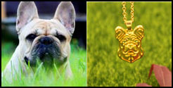 Antyczny naszyjnik z wisiorkiem Yorkshire Terrier - biżuteria Retro złoto/srebro - Wianko - 9