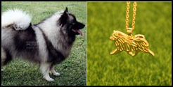 Antyczny naszyjnik z wisiorkiem Yorkshire Terrier - biżuteria Retro złoto/srebro - Wianko - 33