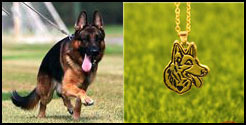 Antyczny naszyjnik z wisiorkiem Yorkshire Terrier - biżuteria Retro złoto/srebro - Wianko - 24