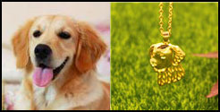 Antyczny naszyjnik z wisiorkiem Yorkshire Terrier - biżuteria Retro złoto/srebro - Wianko - 18