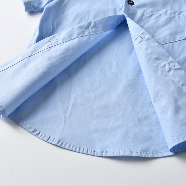 Dżentelmeński garnitur dla niemowlęcia: koszulka z krótkim rękawkiem z muszką + szelki szorty - Wianko - 10