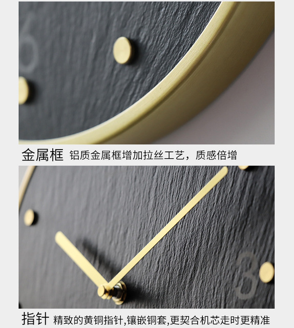 Ścienne zegar ścienny luksusowy design duże dekoracyjne kuchnia wahadło cyfrowy mechaniczny - Wianko - 12