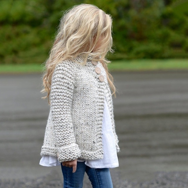 Sweter zimowy dla dziewczynki: śliczna kurtka z kapturem i szalikiem w kolorze cukierków, rozmiar 2-5 lat - Wianko - 4