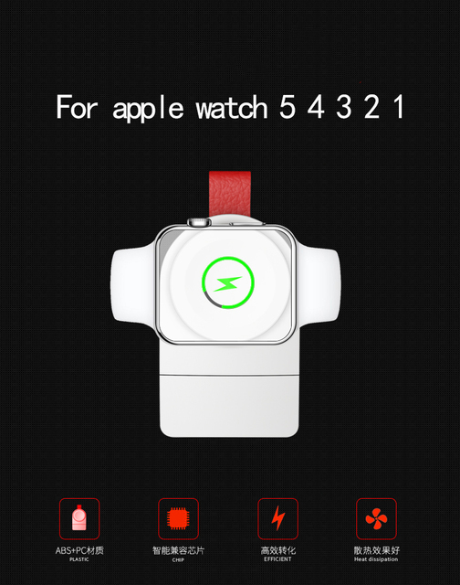 Bezprzewodowa ładowarka USB do Apple Watch Series 3/4/5/6 - Wianko - 9