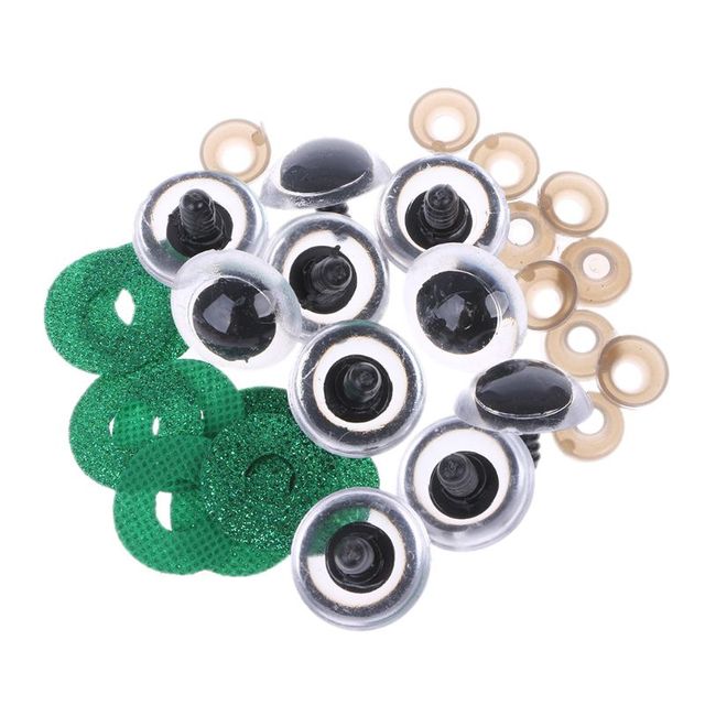 Plastikowe lalki oczne DIY, 10 sztuk, różne rozmiary 16/20/24mm - Wianko - 27