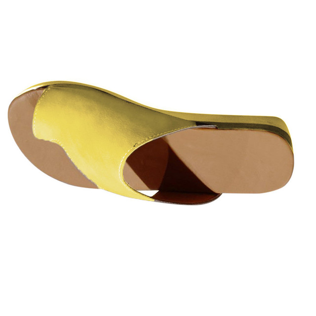 Platformowe sandały damskie z ortopedyczną podeszwą i wygodnymi płaskimi obcasami, nowość 2020, rozmiar 35-43 - Wianko - 8
