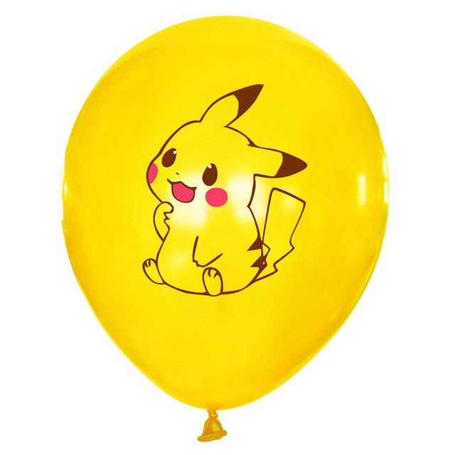 Dekoracje urodzinowe Pokemon Pikachu, Charmander, Squirtle - balon foliowy, rysunek anime, dla dzieci, chłopców i dziewczynek - prezenty urodzinowe - Wianko - 8